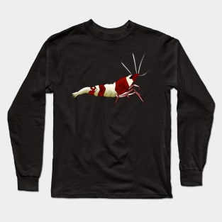 Red Crystal Shrimp Long Sleeve T-Shirt